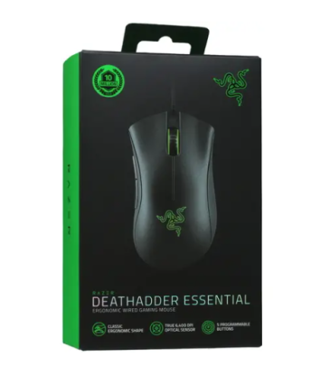 Мышь игровая Razer DeathAdder Essential (RZ01-03850100-R3M1), черный