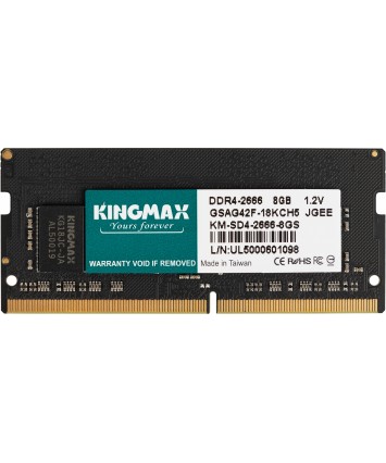 Модуль памяти SODIMM 8Gb DDR4 Kingmax PC-21300 (KM-SD4-2666-8GS)