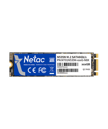 Накопитель SSD M.2 SATA 128Gb Netac N535N (NT01N535N-128G-N8X)