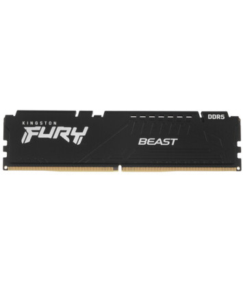 Модуль памяти DDR5 16Gb PC48000 6000MHz Kingston Fury Beast Black Expo (KF560C30BBE-16)
