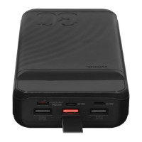 Портативный аккумулятор Hoco J123B Li-ion, 30000mAh, 5A, черный