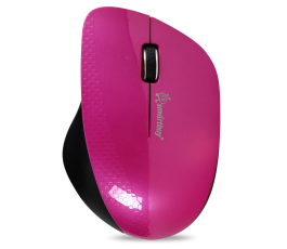 Мышь беспроводная Smartbuy 309AG, USB, розовый-черный