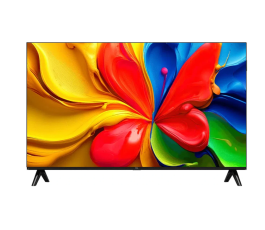 Телевизор 32" TCL 32S4K-UZ, QLED, HD, 60 Гц, SMART TV, Google TV, черный