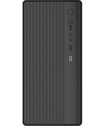 Корпус mATX без БП Accord ACC-M258-01B черный