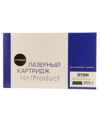 Картридж совместимый NetProduct (N-070H) для Canon (LBP243/LBP246/MF461/MF463/MF465) 10,2K