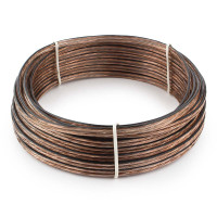 Кабель акустический (бухта) 10м Cablexpert CC-TC2x1,0-10M, 2x1.0мм2, медь