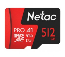 Карта памяти microSDXC Card UHS-I U1 512GB Netac P500 PRO (NT02P500PRO-512G-S)