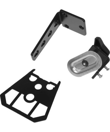 Кронштейн для мониторов ЖК Buro M8, 17"-27" макс.9кг, крепление к столешнице, поворот и наклон