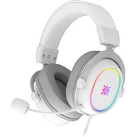 Гарнитура игровая Defender Halo, RGB, белый