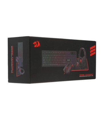 Проводной игровой набор клавиатура + мышь + ковер + наушники Redragon S137