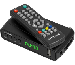 Цифровой приемник ТВ Hyundai H-DVB520 + WiFi-адаптер H-DVB520WA DVB-T2