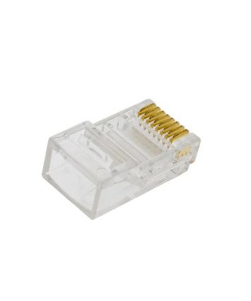 Коннектор RIPO RJ-45 (8P8C) универсальная кат.5e, покрытие 3мкд сквозной (20 шт.) 003-400035/20