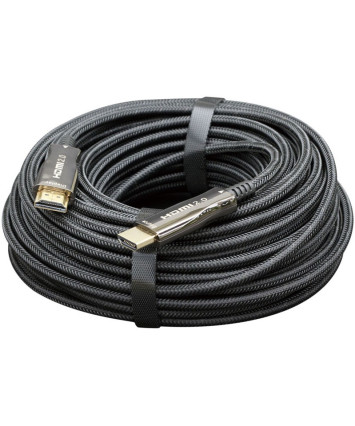 Активный оптический кабель HDMI Cablexpert 50м, 19M/19M, v2.0, AOC, черный, CCBP-HDMI-AOC-50M Активный оптический кабель HDMI Cablexpert 50м, 19M/19M, v2.0, AOC, черный, CCBP-HDMI-AOC-50M