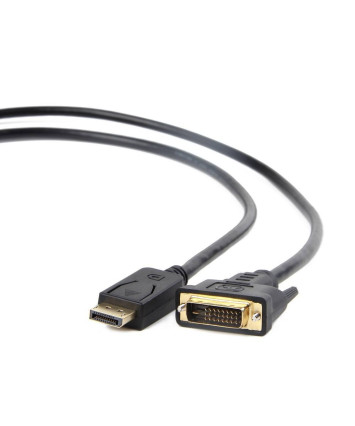 Кабель DisplayPort - DVI, 1.8м, Cablexpert CC-DPM-DVIM-1.8M