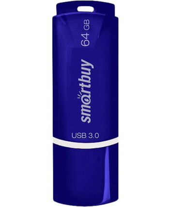 Флеш накопитель 64Gb USB 3.0 SmartBuy CROWN Blue (SB64GBCRW-Bl)