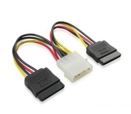 Кабель питания SATA (4 pin MOLEX to 2*SATA)