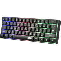 Клавиатура игровая с подсветкой Defender Red GK-116 RU