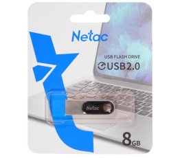 Флеш накопитель 8Gb USB 2.0 Netac U278 (NT03U278N-008G-20PN)