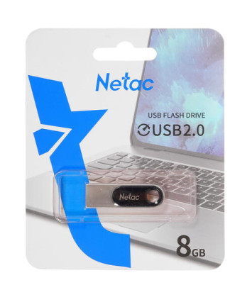 Флеш накопитель 8Gb USB 2.0 Netac U278 (NT03U278N-008G-20PN)