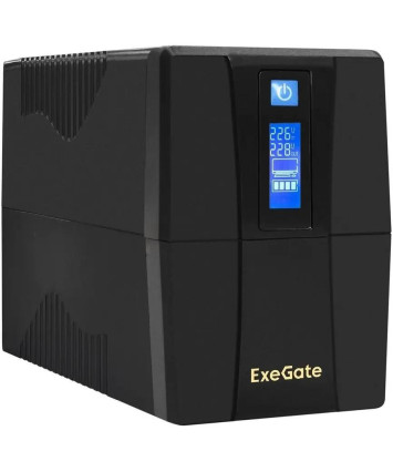 Источник бесперебойного питания ExeGate Power Smart ULB-850.LCD.AVR.2SH.RJ.USB EP285478RUS Источник бесперебойного питания ExeGate Power Smart ULB-850.LCD.AVR.2SH.RJ.USB EP285478RUS
