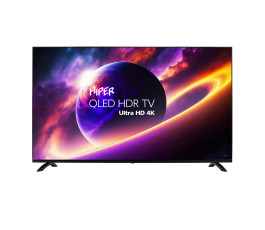 Телевизор 50" HIPER QL50UD700AD QLED, 4K UltraHD, 60 Гц, Wi-Fi, Smart TV, Android TV