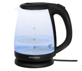 Чайник электрический Hyundai HYK-G1001, черный