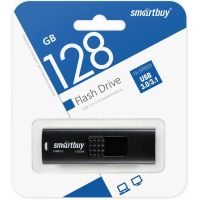 Флеш накопитель 128Gb USB 3.0 SmartBuy Fashion Black (SB128GB3FSK)