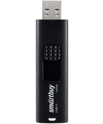 Флеш накопитель 128Gb USB 3.0 SmartBuy Fashion Black (SB128GB3FSK)