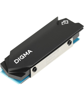 Охлаждение для SSD M.2 Digma DGRDRM2B черный металл