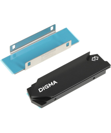 Охлаждение для SSD M.2 Digma DGRDRM2B черный металл