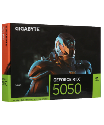Видеокарта PCI-E 5.0 8Gb GeForce RTX 5050 Gigabyte D6 Видеокарта PCI-E 5.0 8Gb GeForce RTX 5050 Gigabyte D6