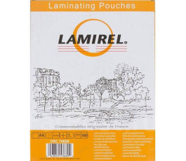 Плёнка для ламинирования А4 75 микрон (100 л.) (LA-78656) Lamirel