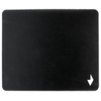 Коврик Gembird MP-BLACK-S 220*180*2мм, чёрный