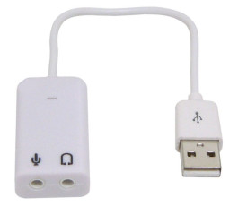 Звуковая карта внешняя USB TRAA71 (C-Media CM108) 2.0(ASIA USB 8C V)
