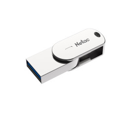 Флеш накопитель 64Gb USB+Type-C 3.0 Netac U785C (NT03U785C-064G-30PN)