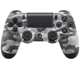 Геймпад беспроводной PlayStation DualShock 4 (China) камуфляж (черный/серый)