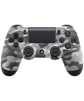 Геймпад беспроводной PlayStation DualShock 4 (China) камуфляж (черный/серый)