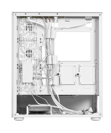 Корпус ATX без БП Ginzzu GL 770 FAN 12CM RGB*4 белый