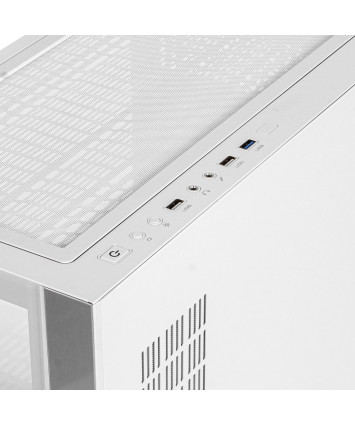 Корпус ATX без БП Ginzzu GL 770 FAN 12CM RGB*4 белый