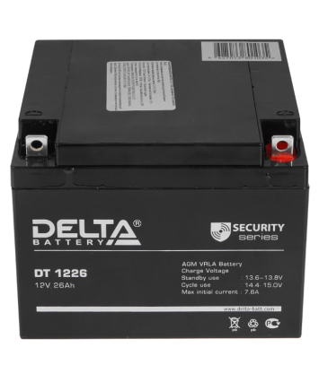 Аккумулятор Delta DT 1226  12V 26Ah