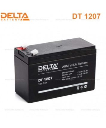 Аккумулятор Delta DT 1207 12V 7A
