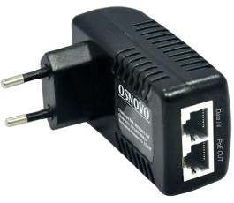 Инжектор PoE Osnovo Midspan-1/151GA 10/100/1000BASE-T 15.4Вт MIDSPAN-1/151GA Инжектор PoE Osnovo Midspan-1/151GA 10/100/1000BASE-T 15.4Вт MIDSPAN-1/151GA