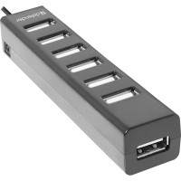 USB-концентратор Defender Quadro Swift USB 2.0, 7 портов