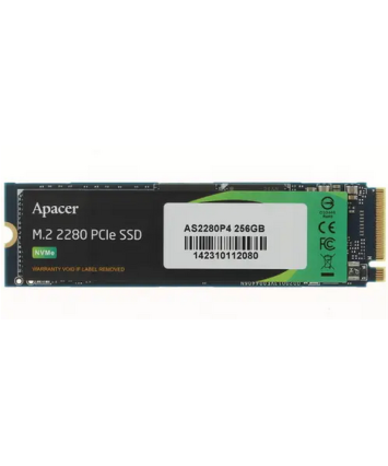 Накопитель SSD M.2 NVMe 256GB Apacer AS2280P4 (AP256GAS2280P4-1)