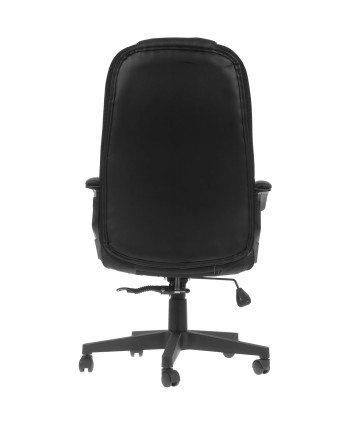 Кресло Бюрократ Zombie 9 черный/серый, искусст.кожа/ткань, крестовина пластик