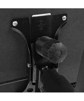 Кресло Бюрократ Zombie 9 черный/серый, искусст.кожа/ткань, крестовина пластик