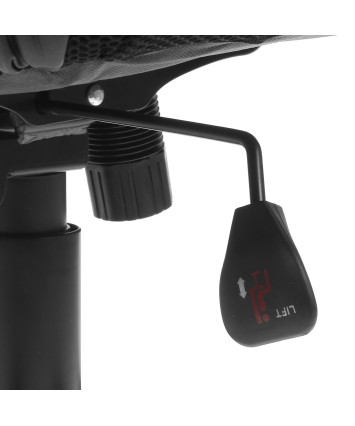 Кресло Бюрократ Zombie 9 черный/серый, искусст.кожа/ткань, крестовина пластик