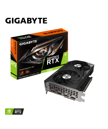 Видеокарта nVidia PCI-E 12Gb GeForce RTX3060 Gigabyte GV-N3060WF2OC-12GD 2.0