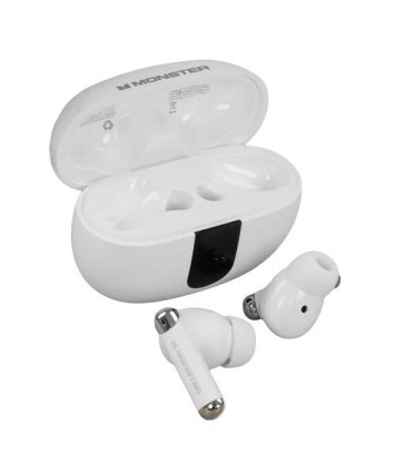 Наушники беспроводные TWS MONSTER N-lite 211 (MH22229), белые Наушники беспроводные TWS MONSTER N-lite 211 (MH22229), белые