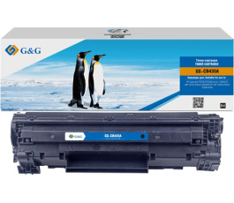 Картридж совместимый G&G, HP CB435A/ Canon 712 1.5k с чипом